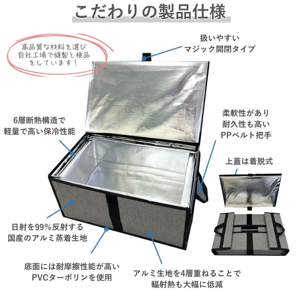 Zパック 30L | 業務用・個人用保冷ボックスのサンヨウキ