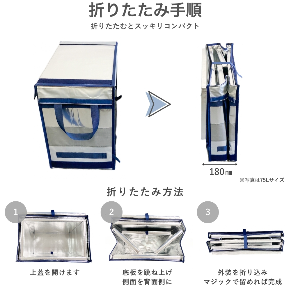 Zパック 150L | 業務用・個人用保冷ボックスのサンヨウキ
